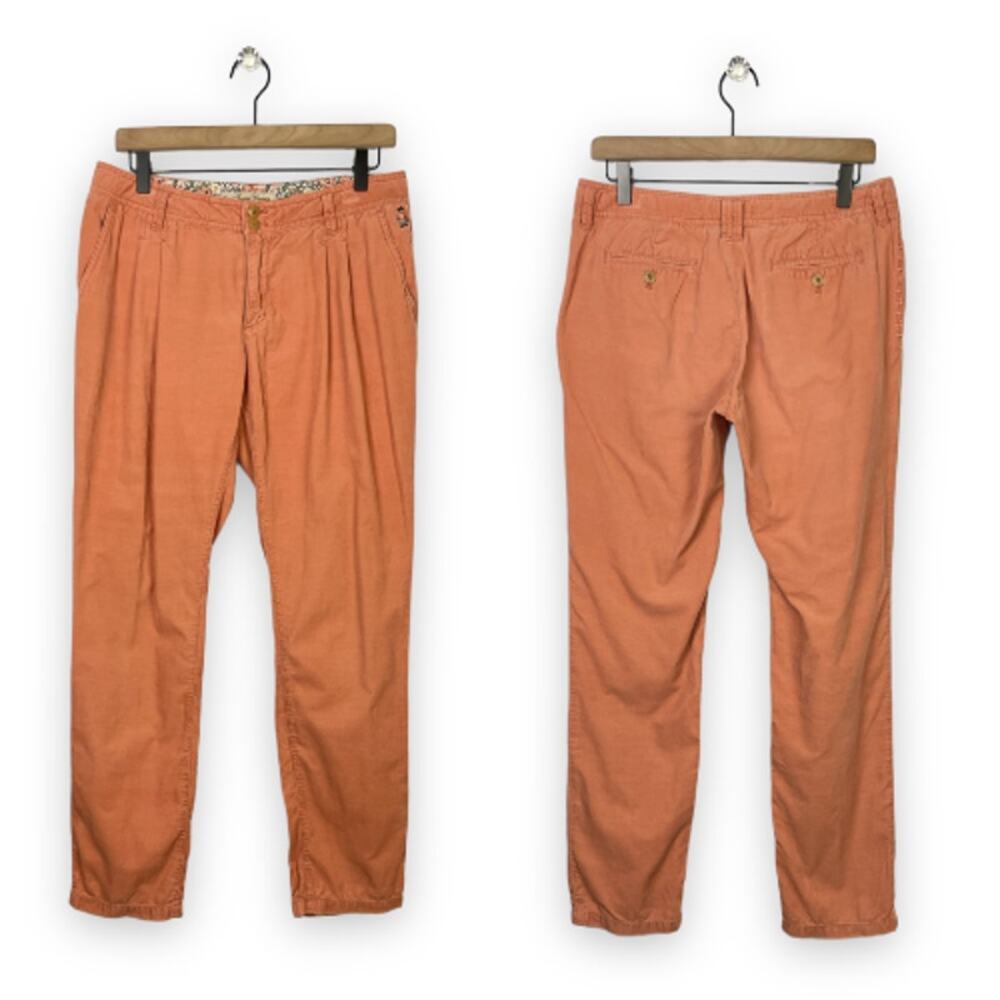 Teenie Weenie | Natural Bear's Garden Pink Corduroy Baggy Embroidered Bear Pants